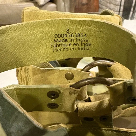 Free People Chartreuse Bodhi Fisher Sneakers - Picture 8 of 11